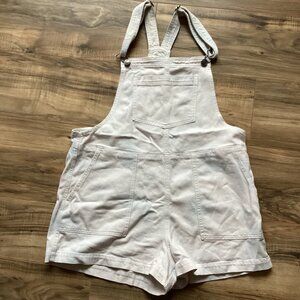 Aerie Light Tie Dye Shortalls Short Overalls Size Large